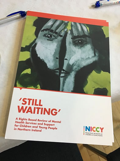 Northern Ireland Commission for Children and Young People (NICCY) launched its report, “Still Waiting”