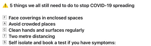 5 things we need to do to stop COVID-19 spreading