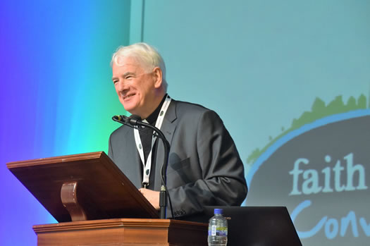 Bishop Noel Treanor who opened the 5th Faith & Life convention in the Diocese of Down and Connor.