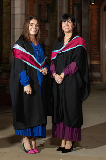 Master of Education graduate at Winter Gradation, Whitla Hall, Queen's University 