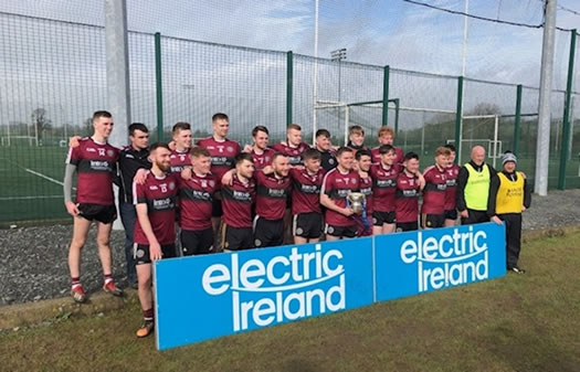 St Mary's hurling team - successfully winning the Fergal Maher Cup for the second year in a row