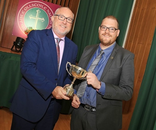 Professor Peter Finn and Diarmuid Ó Tuama