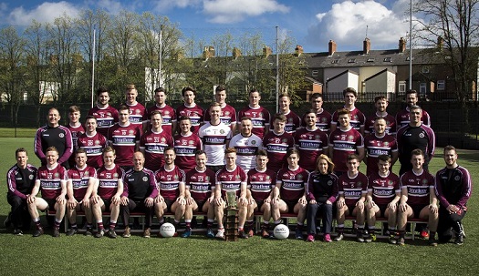 2017 Sigerson Cup Champions and Management Team