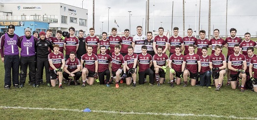 Sigerson Cup Management Team and Players pictured at the event