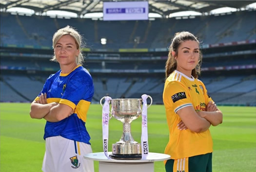 St Mary’s graduate, Antrim Captain - Aislinn McFarland ahead of the All-Ireland Junior B Ladies Football Final in Croke Park