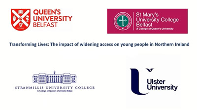 Student Teacher WP Event: Transforming Lives: The impact of widening access on the lives of young people in Northern Ireland